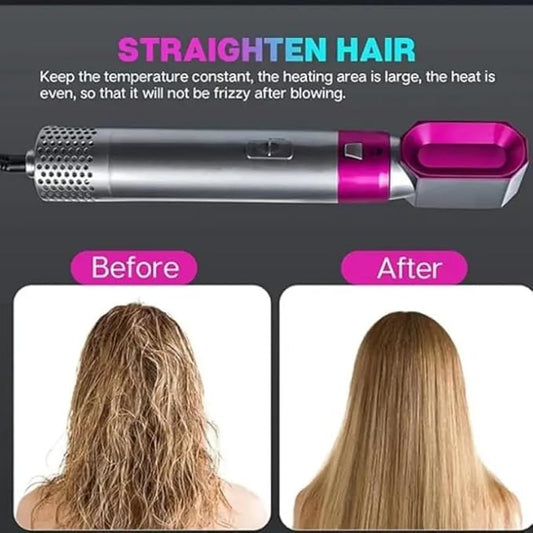 Hot Hair Brush 5 in 1 – فرشاة الشعر الساخنة 5 في 1